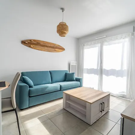 - T2 Equipe A 400m Ocean, Parking, 4 Pers. - Fr-1-50-178 Mimizan-Plage