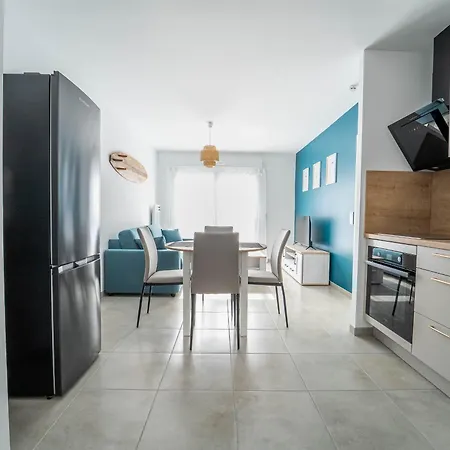 - T2 Equipe A 400m Ocean, Parking, 4 Pers. - Fr-1-50-178 Daire *
