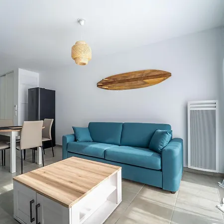 - T2 Equipe A 400m Ocean, Parking, 4 Pers. - Fr-1-50-178 Mimizan-Plage