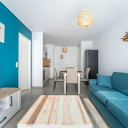 Apartamento - T2 équipé à 400m Océan, Parking, 4 Pers. - Fr-1-50-178 *